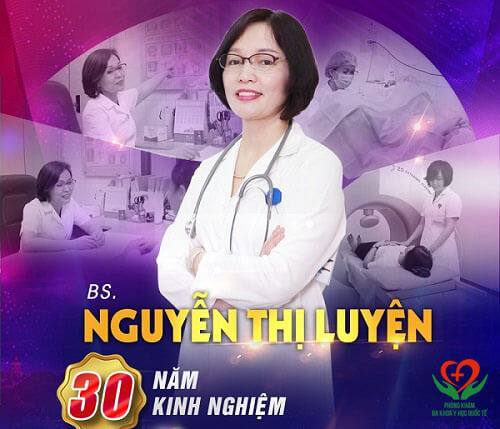 Bác sĩ siêu âm thai giỏi ở hà nội Nguyễn Thị Luyện