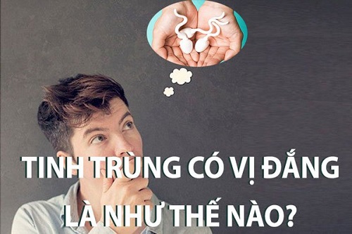 tinh trùng bị đắng