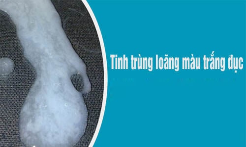 Tinh trùng loãng màu trắng đục