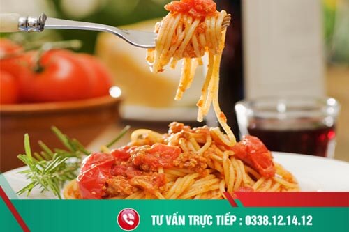 Cách ăn mỳ Ý giảm cân