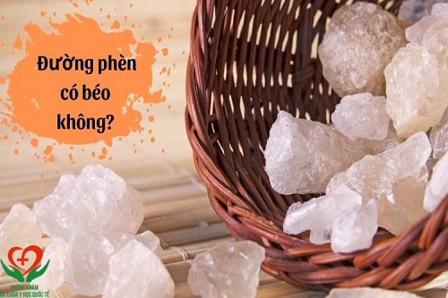 Đường phèn có béo không